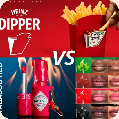 Frites Heinz vs Gloss Tabasco