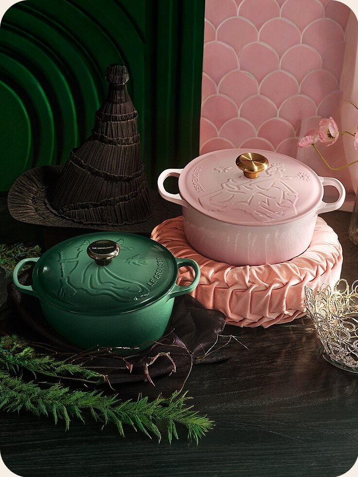 Les cocottes Le Creuset de la collection Wicked